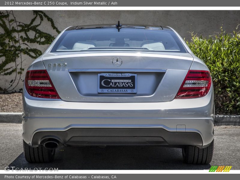 Iridium Silver Metallic / Ash 2012 Mercedes-Benz C 250 Coupe