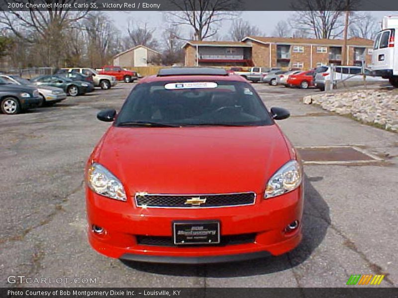 Victory Red / Ebony 2006 Chevrolet Monte Carlo SS