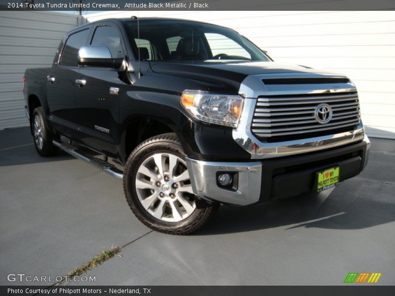 Attitude Black Metallic / Black 2014 Toyota Tundra Limited Crewmax
