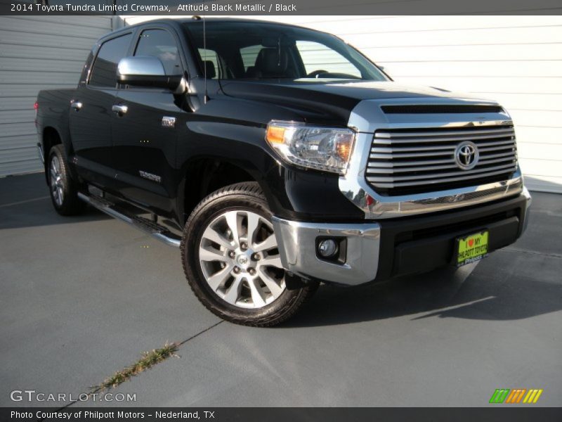 Attitude Black Metallic / Black 2014 Toyota Tundra Limited Crewmax