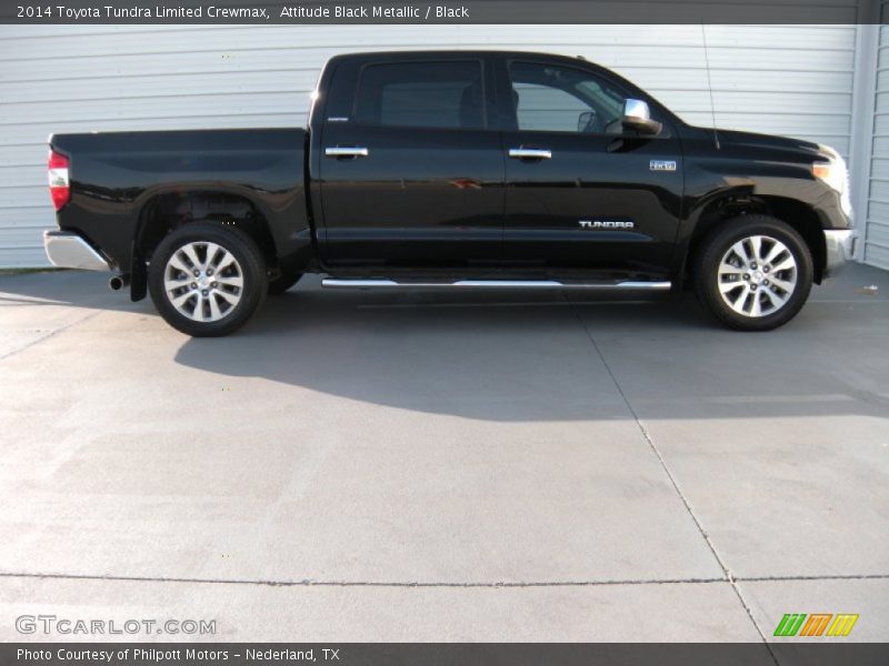 Attitude Black Metallic / Black 2014 Toyota Tundra Limited Crewmax
