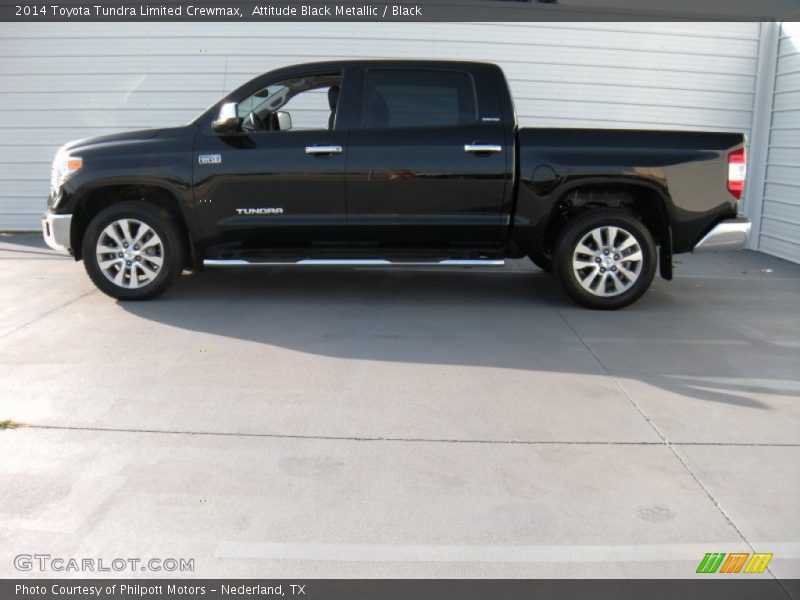 Attitude Black Metallic / Black 2014 Toyota Tundra Limited Crewmax