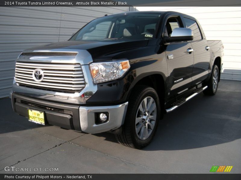 Attitude Black Metallic / Black 2014 Toyota Tundra Limited Crewmax