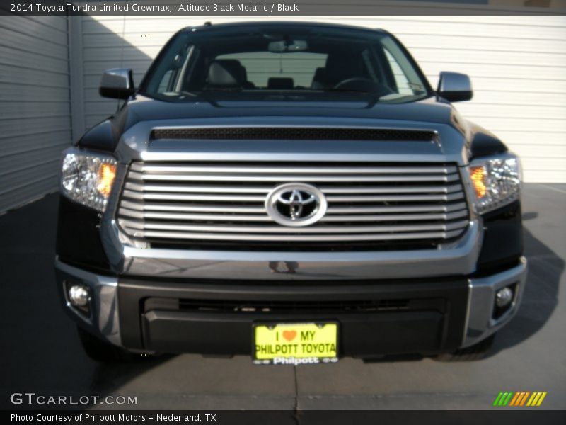 Attitude Black Metallic / Black 2014 Toyota Tundra Limited Crewmax