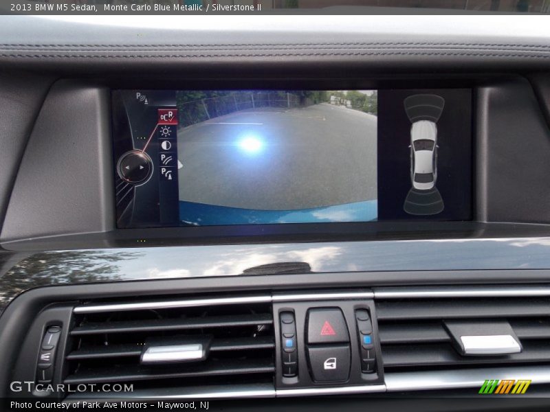Monte Carlo Blue Metallic / Silverstone II 2013 BMW M5 Sedan