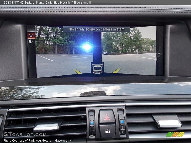 Monte Carlo Blue Metallic / Silverstone II 2013 BMW M5 Sedan