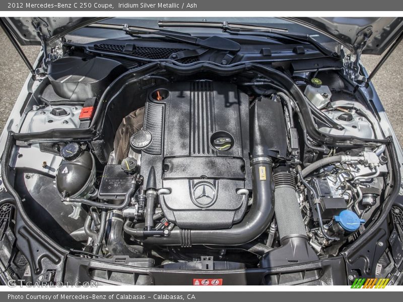 Iridium Silver Metallic / Ash 2012 Mercedes-Benz C 250 Coupe