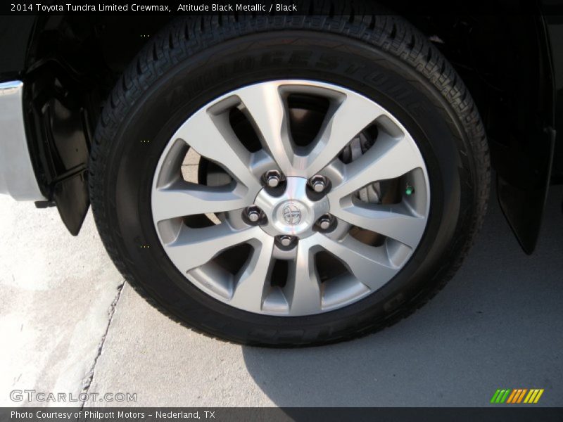 Attitude Black Metallic / Black 2014 Toyota Tundra Limited Crewmax