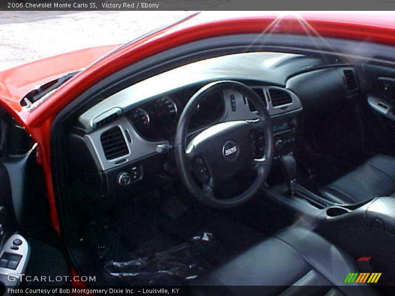 Victory Red / Ebony 2006 Chevrolet Monte Carlo SS