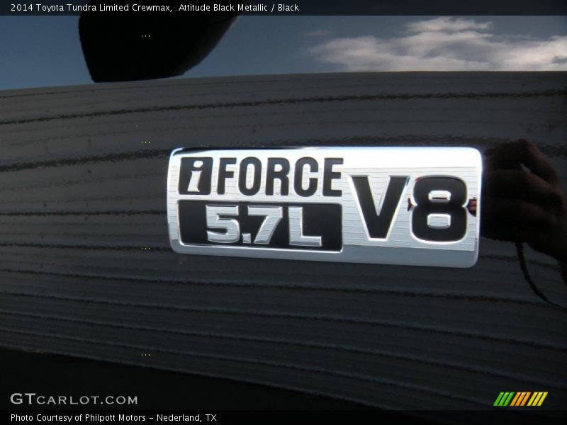 Attitude Black Metallic / Black 2014 Toyota Tundra Limited Crewmax