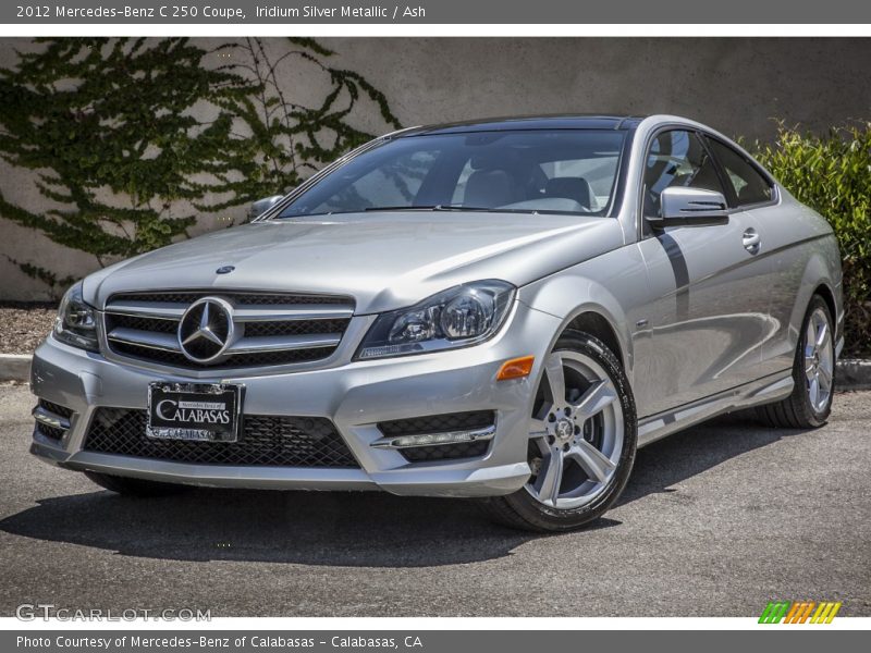 Iridium Silver Metallic / Ash 2012 Mercedes-Benz C 250 Coupe