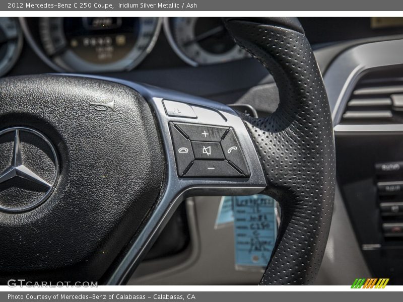 Iridium Silver Metallic / Ash 2012 Mercedes-Benz C 250 Coupe