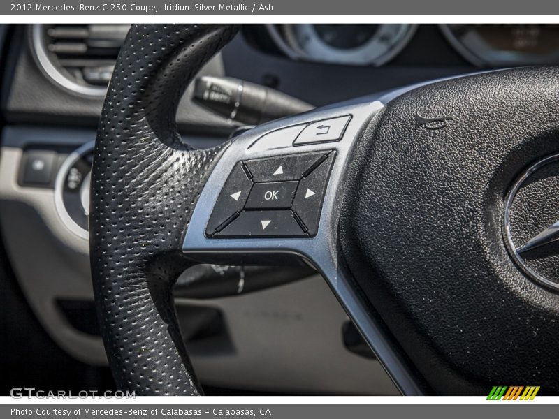 Iridium Silver Metallic / Ash 2012 Mercedes-Benz C 250 Coupe