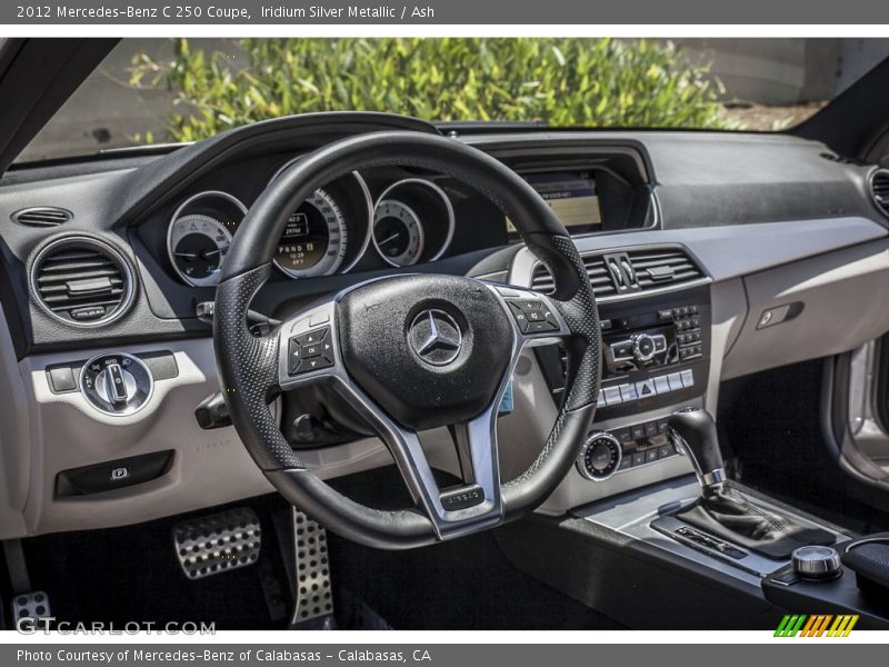 Iridium Silver Metallic / Ash 2012 Mercedes-Benz C 250 Coupe