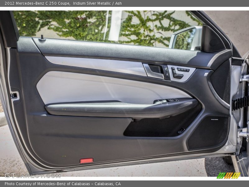 Iridium Silver Metallic / Ash 2012 Mercedes-Benz C 250 Coupe