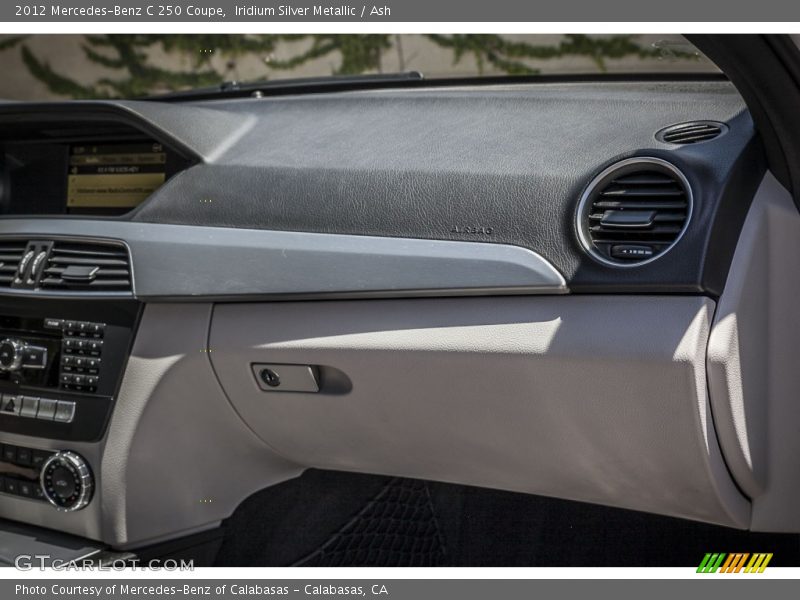 Iridium Silver Metallic / Ash 2012 Mercedes-Benz C 250 Coupe