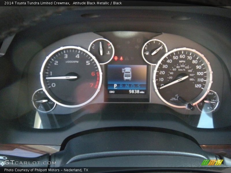 Attitude Black Metallic / Black 2014 Toyota Tundra Limited Crewmax