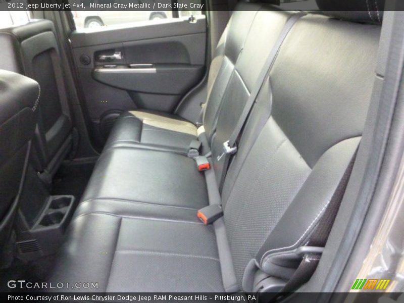 Mineral Gray Metallic / Dark Slate Gray 2012 Jeep Liberty Jet 4x4