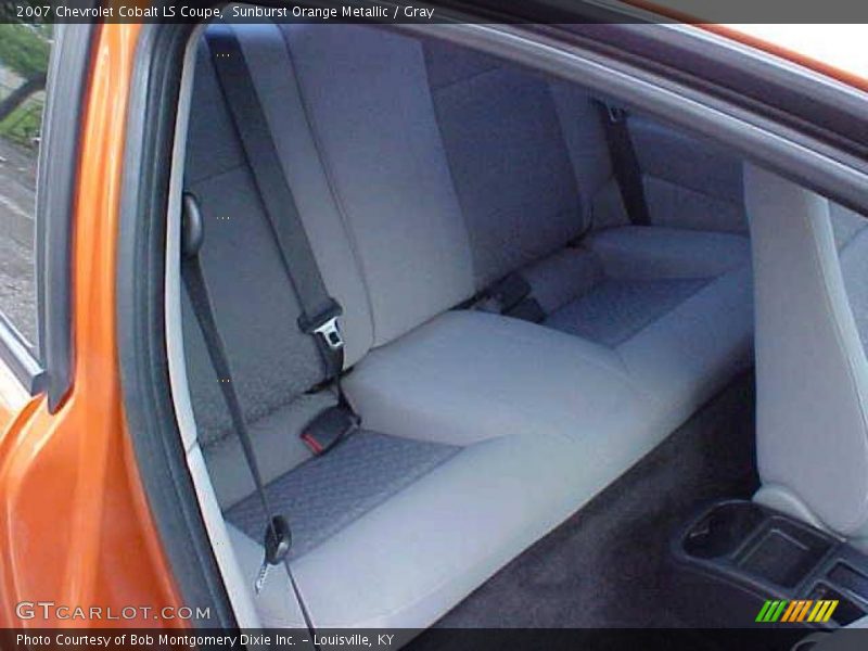 Sunburst Orange Metallic / Gray 2007 Chevrolet Cobalt LS Coupe
