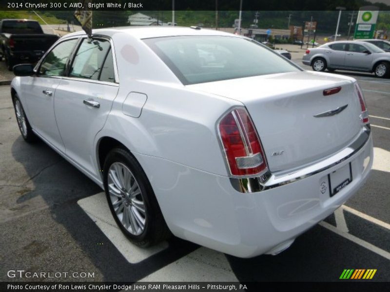 Bright White / Black 2014 Chrysler 300 C AWD