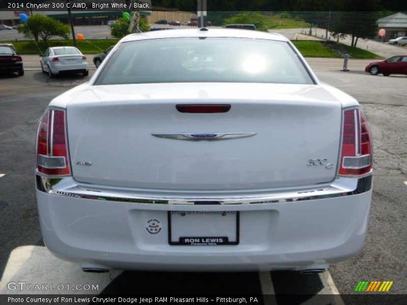 Bright White / Black 2014 Chrysler 300 C AWD