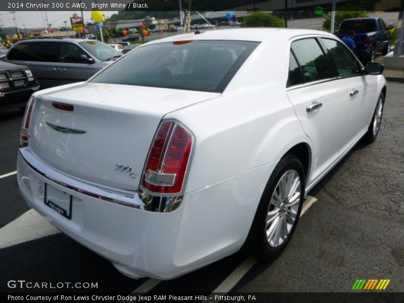 Bright White / Black 2014 Chrysler 300 C AWD