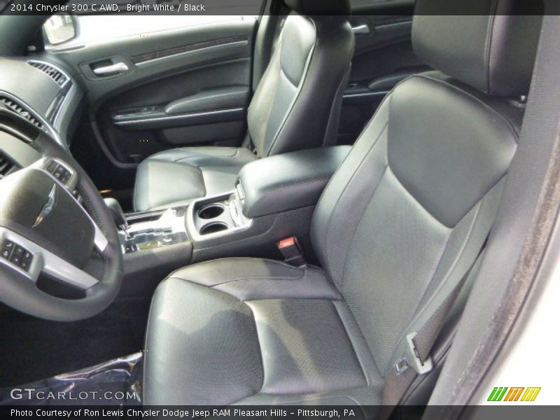 Bright White / Black 2014 Chrysler 300 C AWD