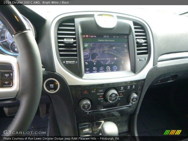 Bright White / Black 2014 Chrysler 300 C AWD