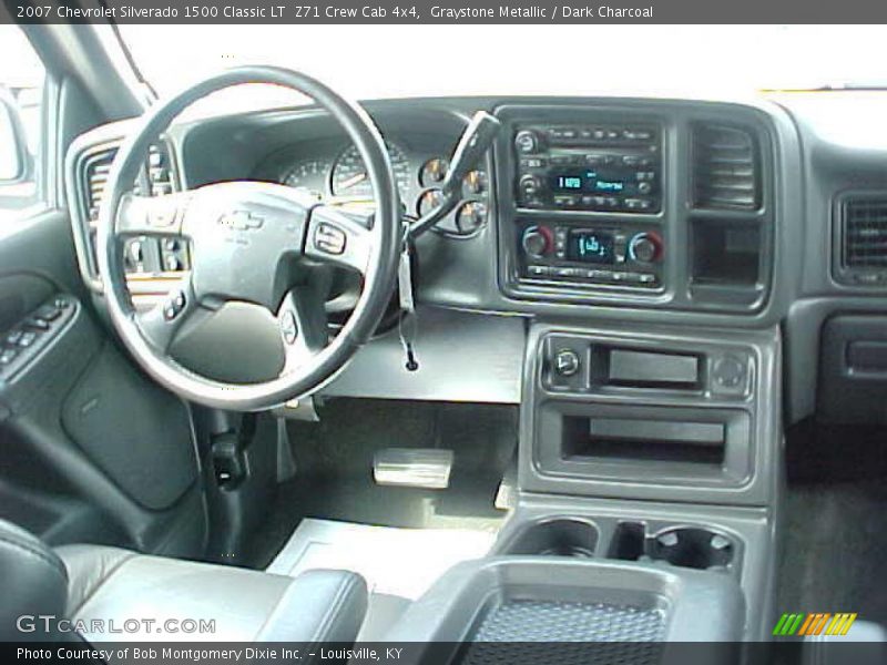 Graystone Metallic / Dark Charcoal 2007 Chevrolet Silverado 1500 Classic LT  Z71 Crew Cab 4x4