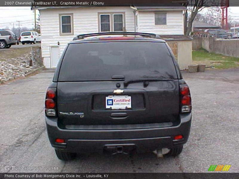Graphite Metallic / Ebony 2007 Chevrolet TrailBlazer LT