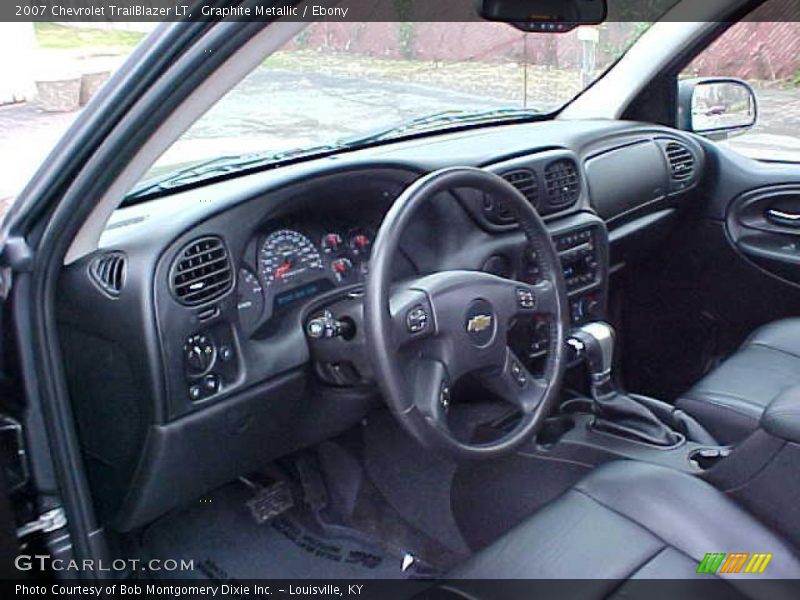 Graphite Metallic / Ebony 2007 Chevrolet TrailBlazer LT