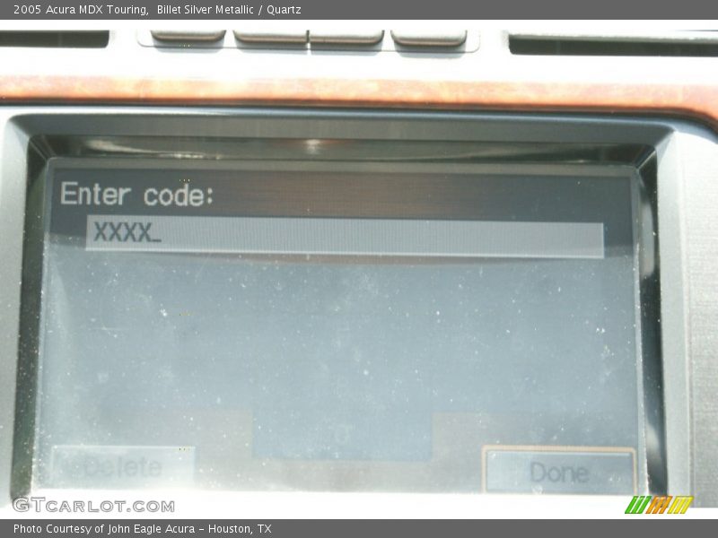 Billet Silver Metallic / Quartz 2005 Acura MDX Touring