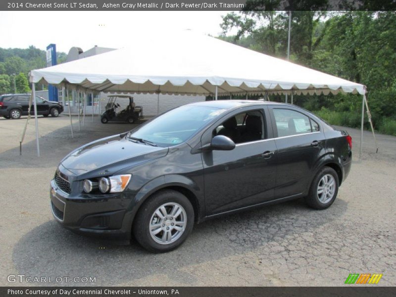 Ashen Gray Metallic / Dark Pewter/Dark Titanium 2014 Chevrolet Sonic LT Sedan