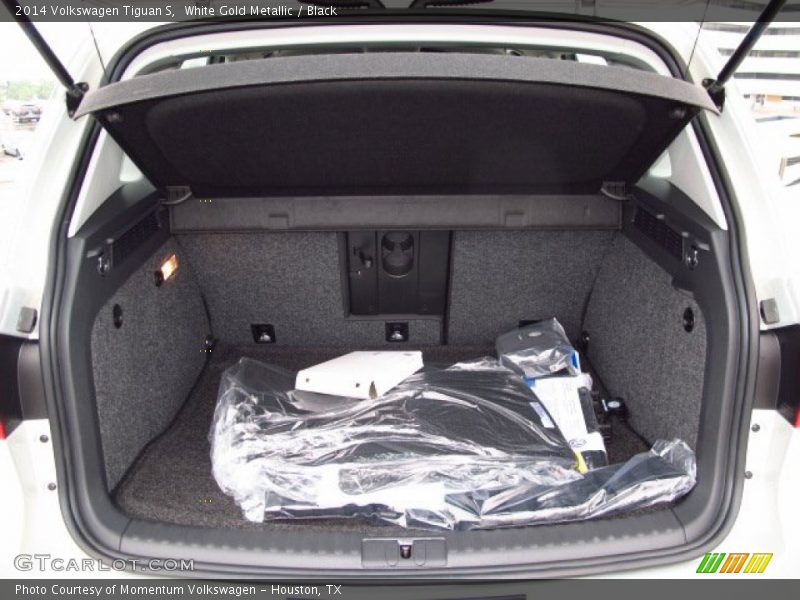 White Gold Metallic / Black 2014 Volkswagen Tiguan S