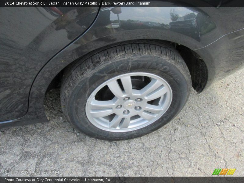 Ashen Gray Metallic / Dark Pewter/Dark Titanium 2014 Chevrolet Sonic LT Sedan