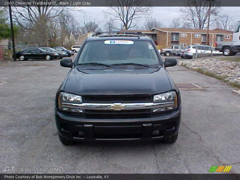 Black / Light Gray 2007 Chevrolet TrailBlazer LS