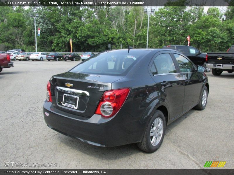 Ashen Gray Metallic / Dark Pewter/Dark Titanium 2014 Chevrolet Sonic LT Sedan