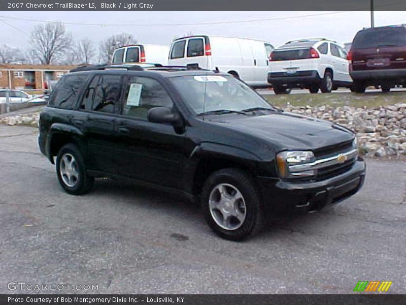 Black / Light Gray 2007 Chevrolet TrailBlazer LS
