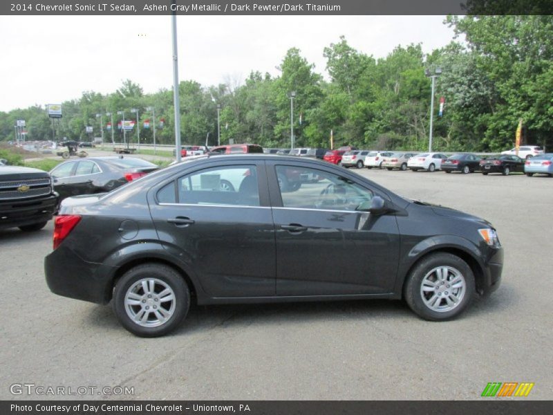 Ashen Gray Metallic / Dark Pewter/Dark Titanium 2014 Chevrolet Sonic LT Sedan