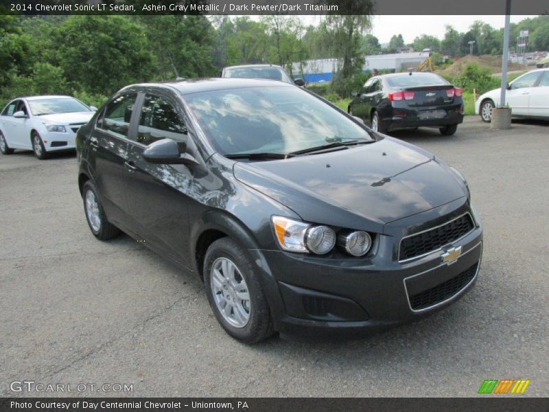 Ashen Gray Metallic / Dark Pewter/Dark Titanium 2014 Chevrolet Sonic LT Sedan