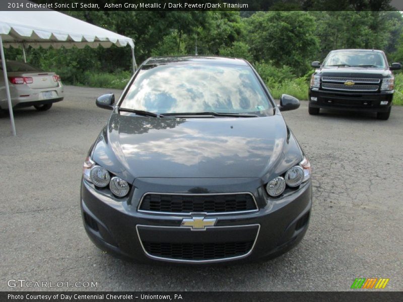Ashen Gray Metallic / Dark Pewter/Dark Titanium 2014 Chevrolet Sonic LT Sedan