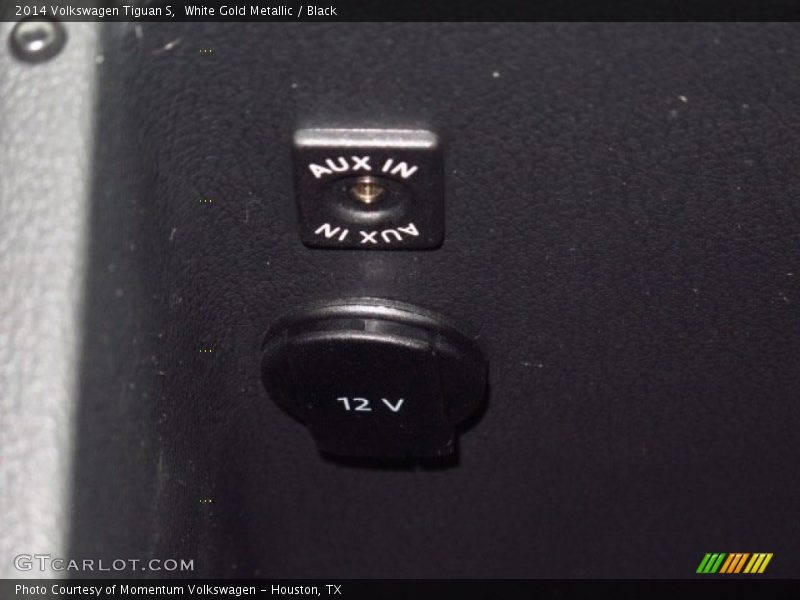 White Gold Metallic / Black 2014 Volkswagen Tiguan S