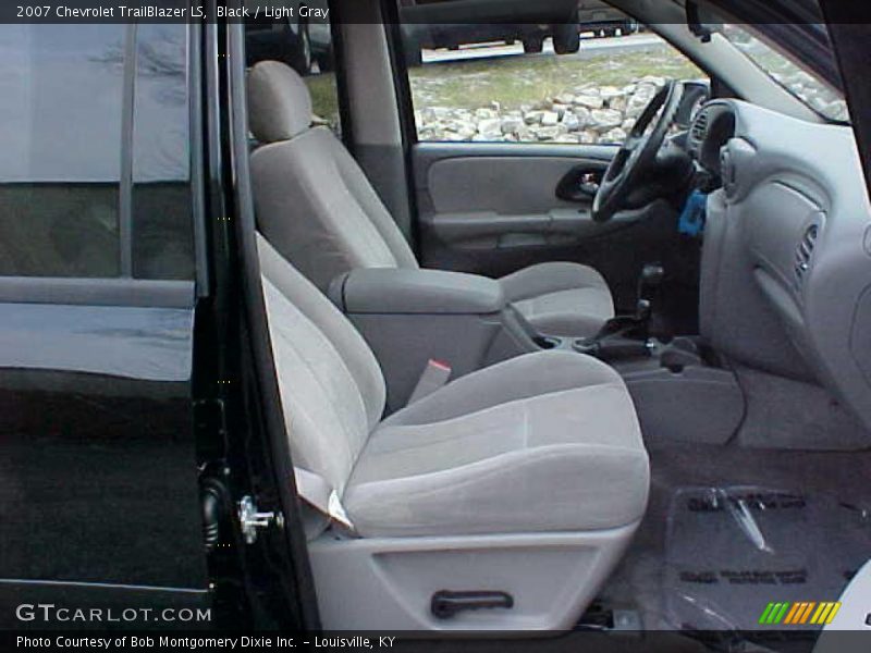 Black / Light Gray 2007 Chevrolet TrailBlazer LS