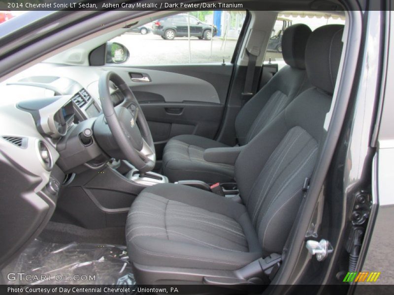 Ashen Gray Metallic / Dark Pewter/Dark Titanium 2014 Chevrolet Sonic LT Sedan