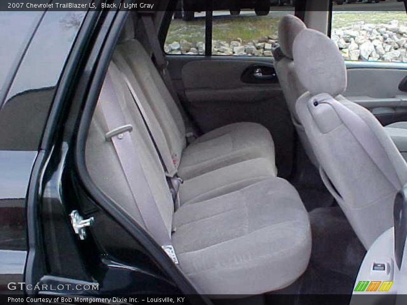 Black / Light Gray 2007 Chevrolet TrailBlazer LS