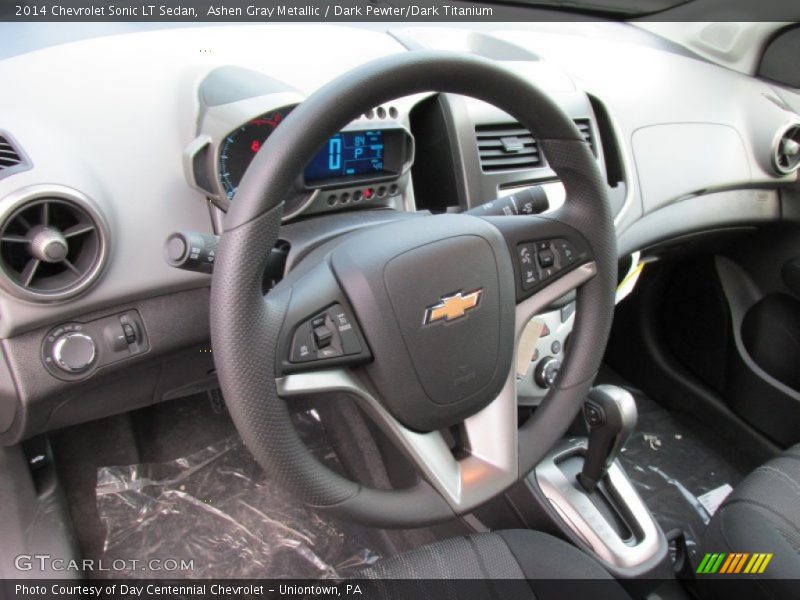 Ashen Gray Metallic / Dark Pewter/Dark Titanium 2014 Chevrolet Sonic LT Sedan