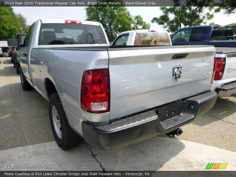  2014 1500 Tradesman Regular Cab 4x4 Bright Silver Metallic