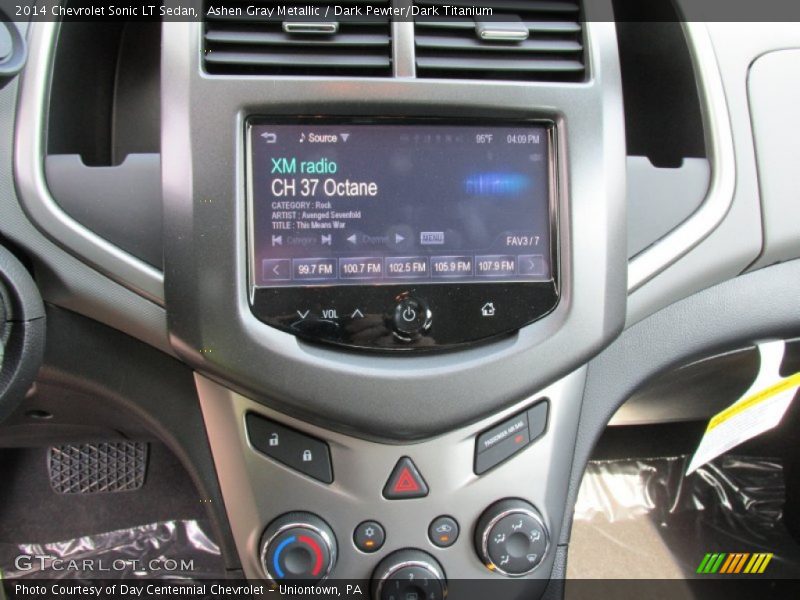 Ashen Gray Metallic / Dark Pewter/Dark Titanium 2014 Chevrolet Sonic LT Sedan