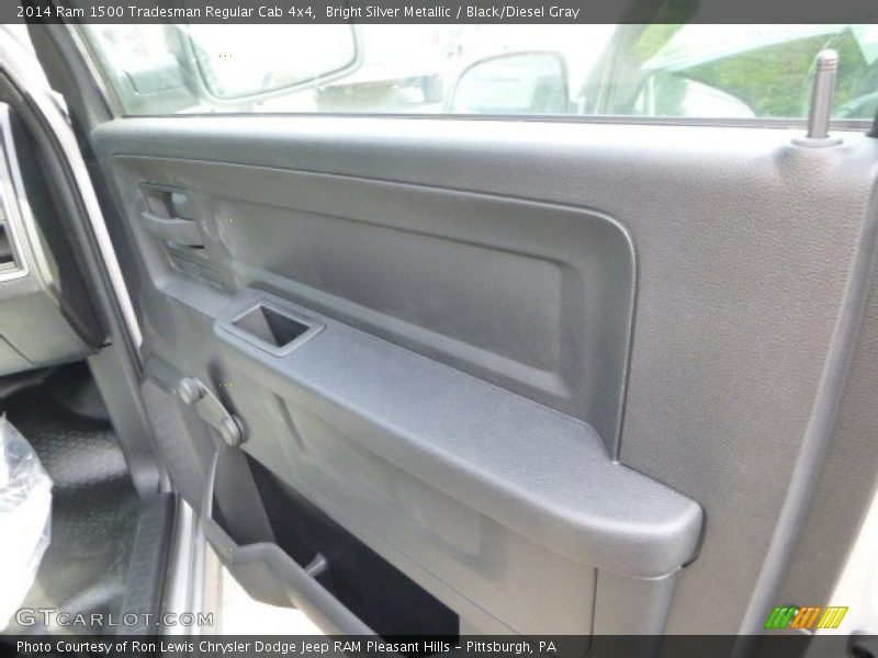 Bright Silver Metallic / Black/Diesel Gray 2014 Ram 1500 Tradesman Regular Cab 4x4