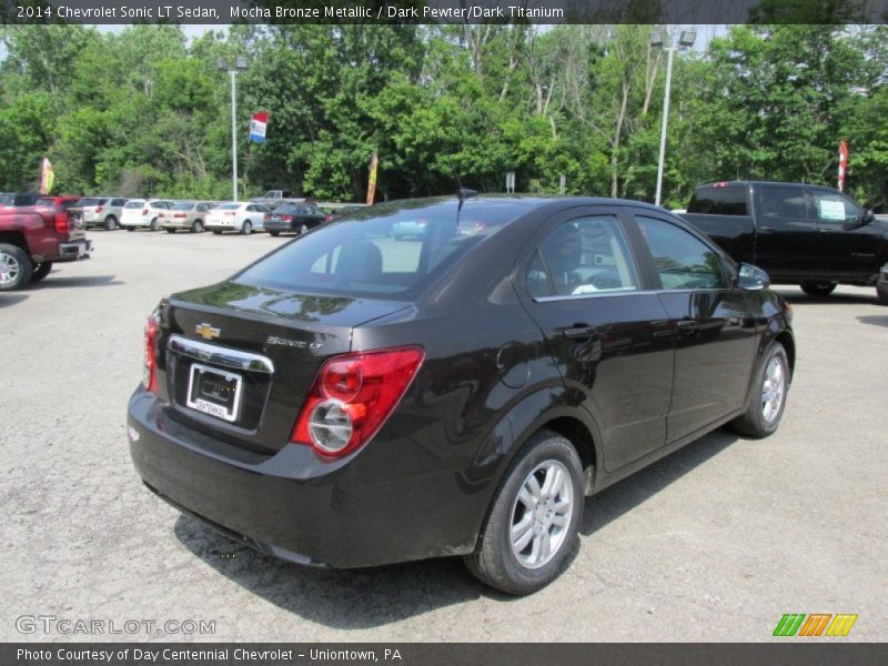 Mocha Bronze Metallic / Dark Pewter/Dark Titanium 2014 Chevrolet Sonic LT Sedan